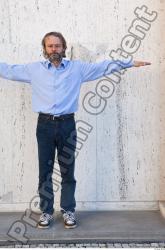 Whole Body Man T poses White Casual Average